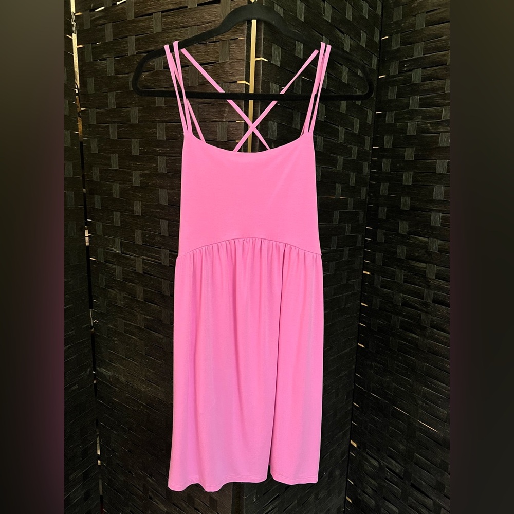 Old Navy Pink dress with Crisscross Straps